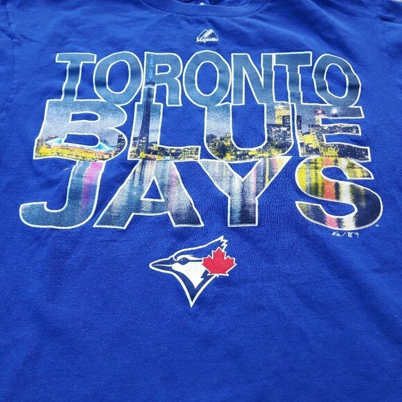 Majestic Toronto Blue Jays t-shirt Medium - Picture 1 of 4
